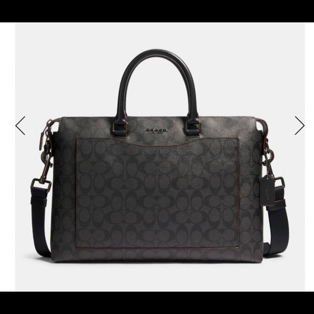 Coach Briefcase in Signature Canvas